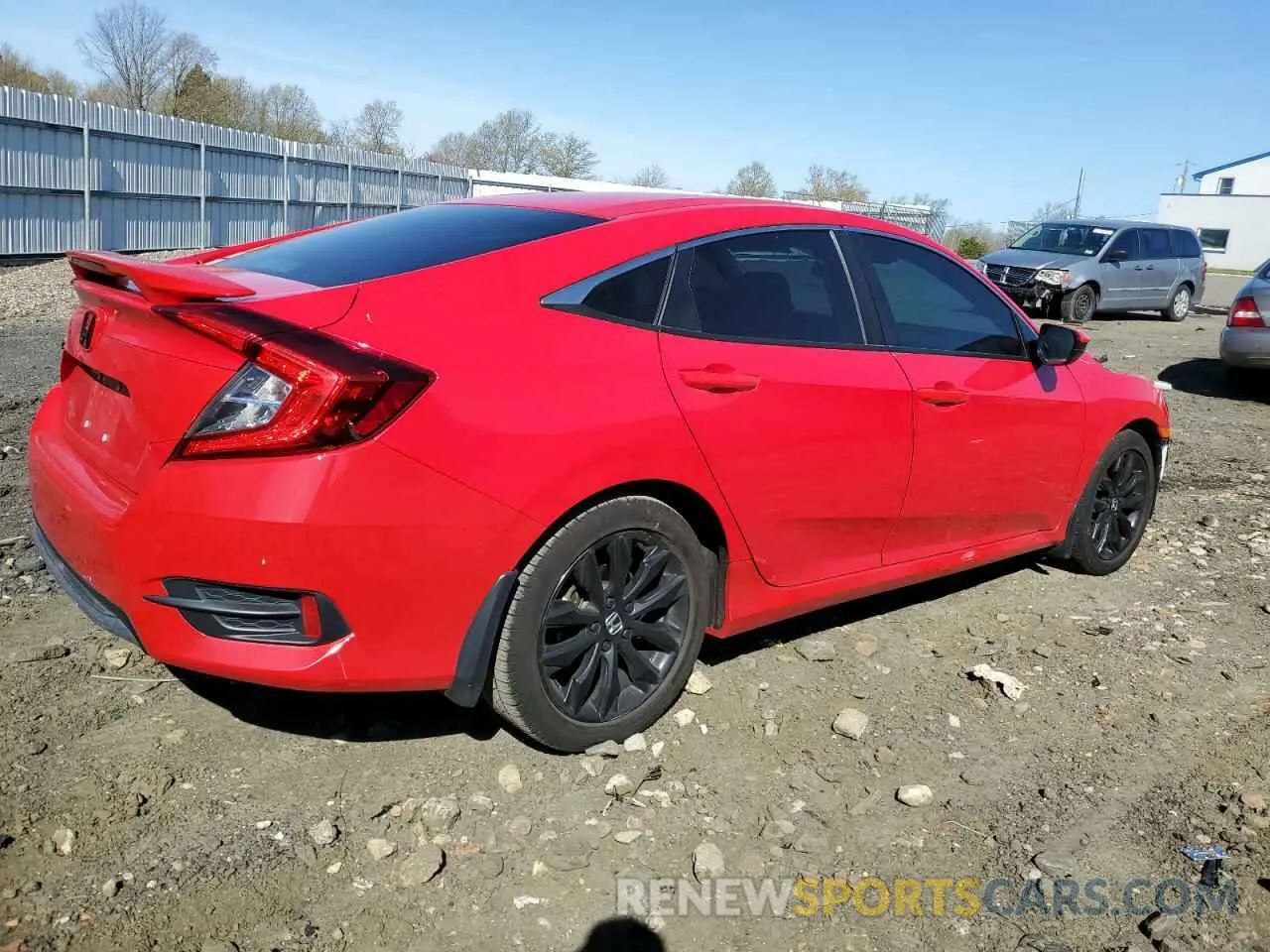 3 Фотография поврежденного автомобиля 2HGFC2F6XMH525840 HONDA CIVIC 2021