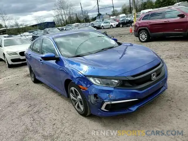 10 Photograph of a damaged car 2HGFC2F6XMH529029 HONDA CIVIC 2021