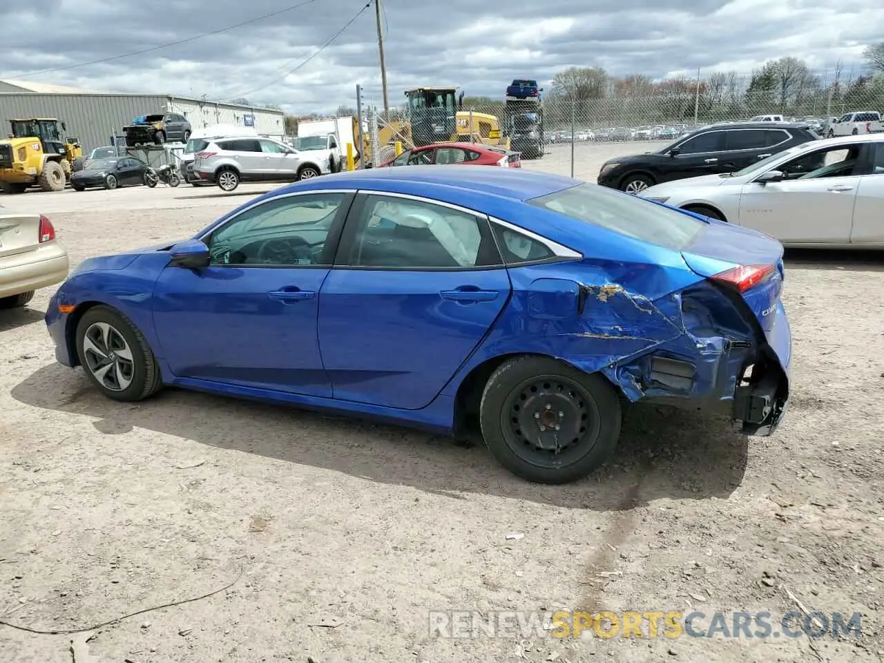 2 Photograph of a damaged car 2HGFC2F6XMH529029 HONDA CIVIC 2021
