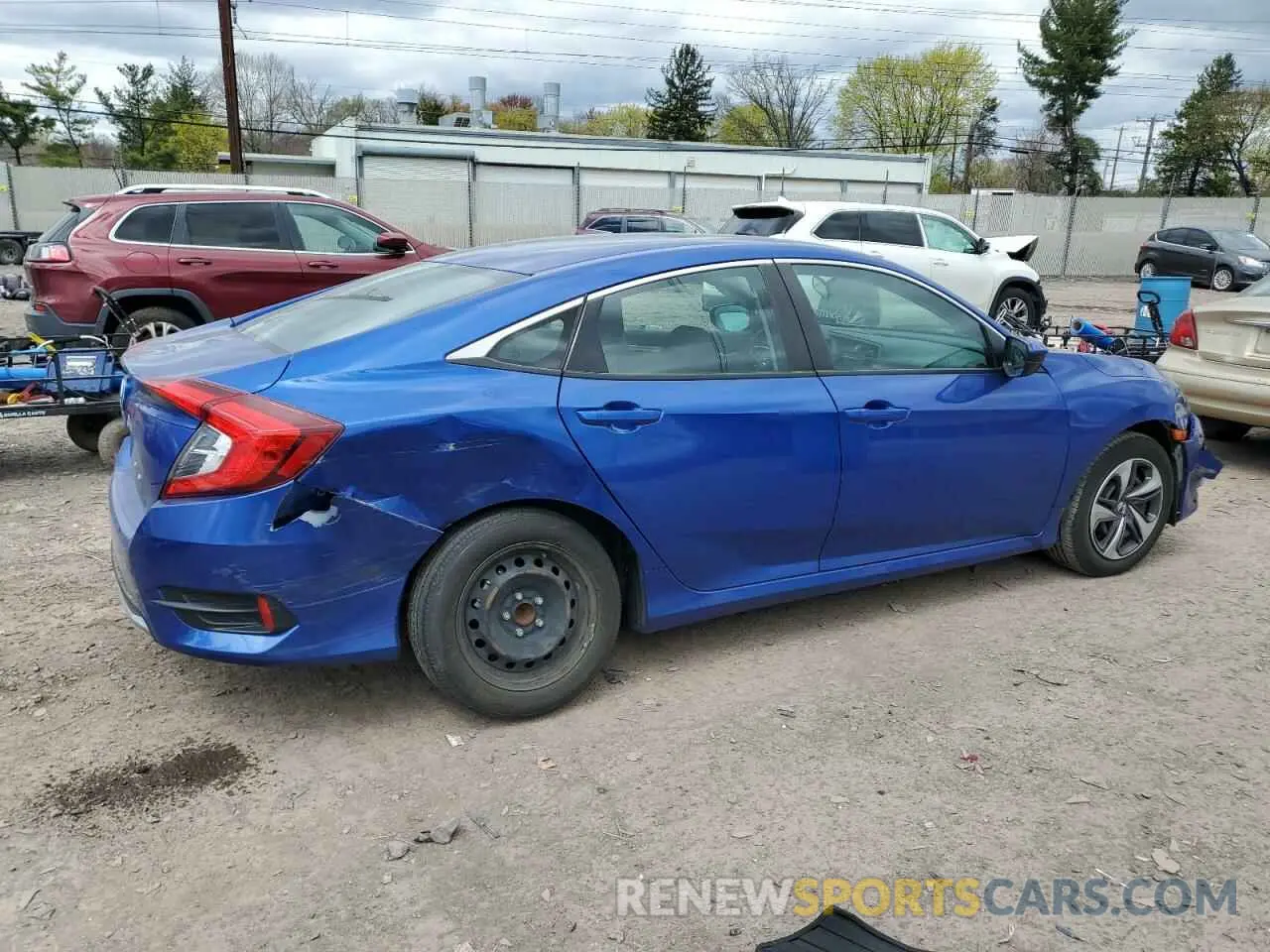 3 Photograph of a damaged car 2HGFC2F6XMH529029 HONDA CIVIC 2021