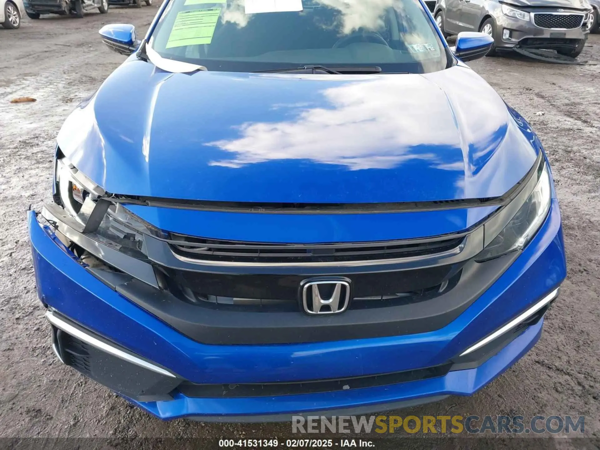 12 Photograph of a damaged car 2HGFC2F6XMH540225 HONDA CIVIC 2021