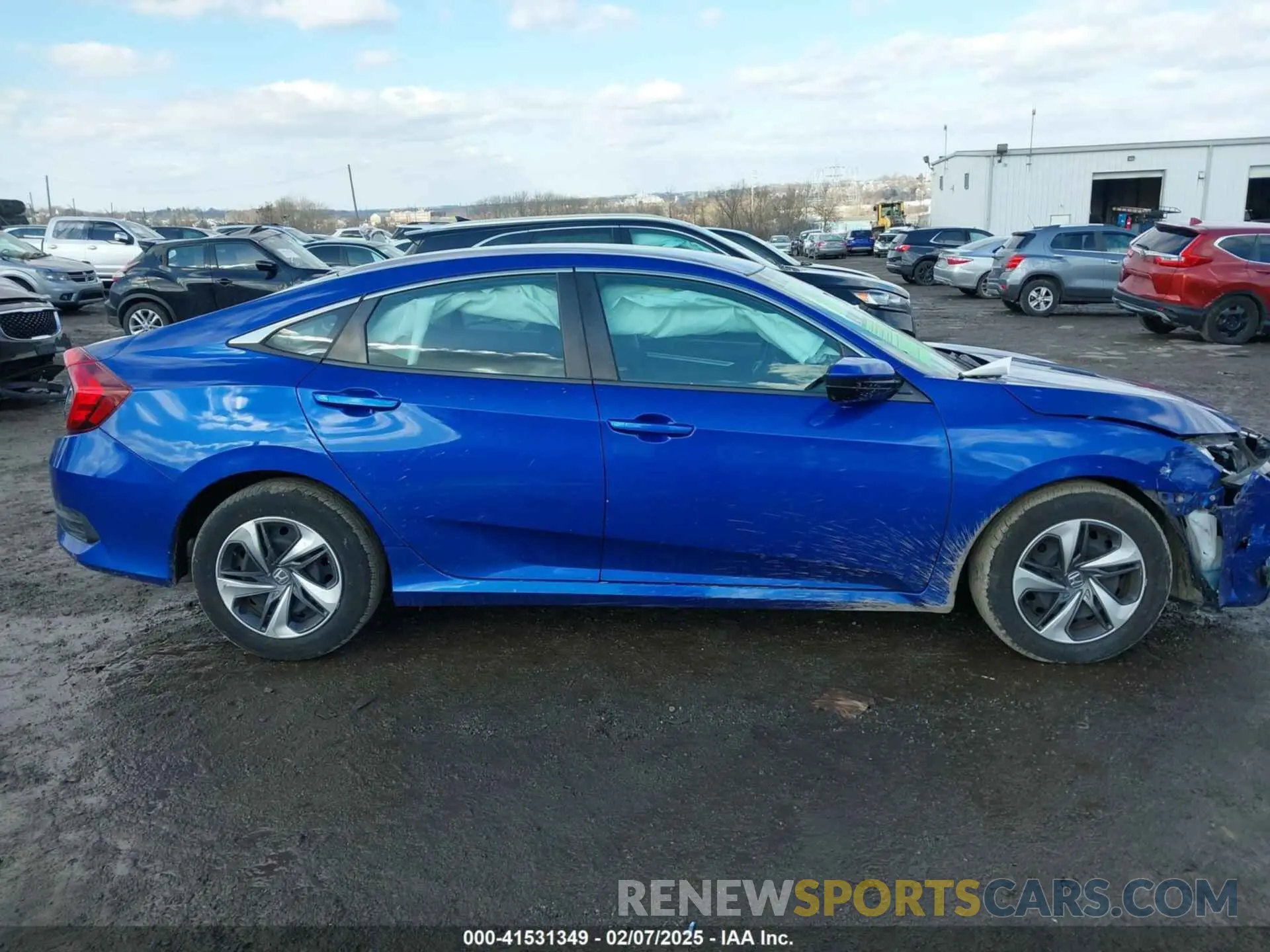 13 Photograph of a damaged car 2HGFC2F6XMH540225 HONDA CIVIC 2021