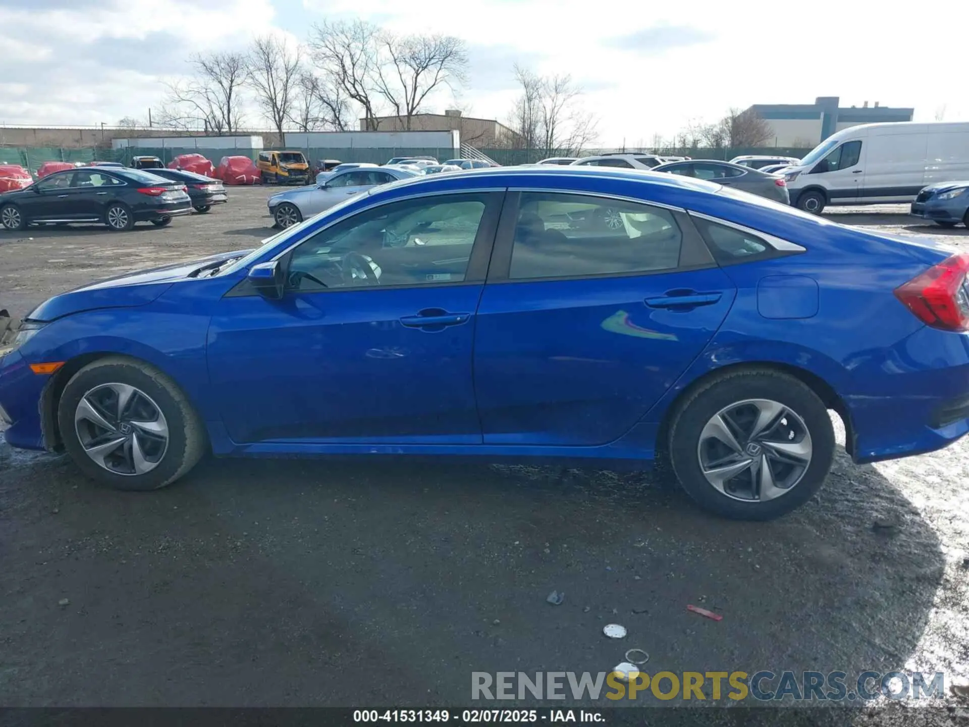 14 Photograph of a damaged car 2HGFC2F6XMH540225 HONDA CIVIC 2021