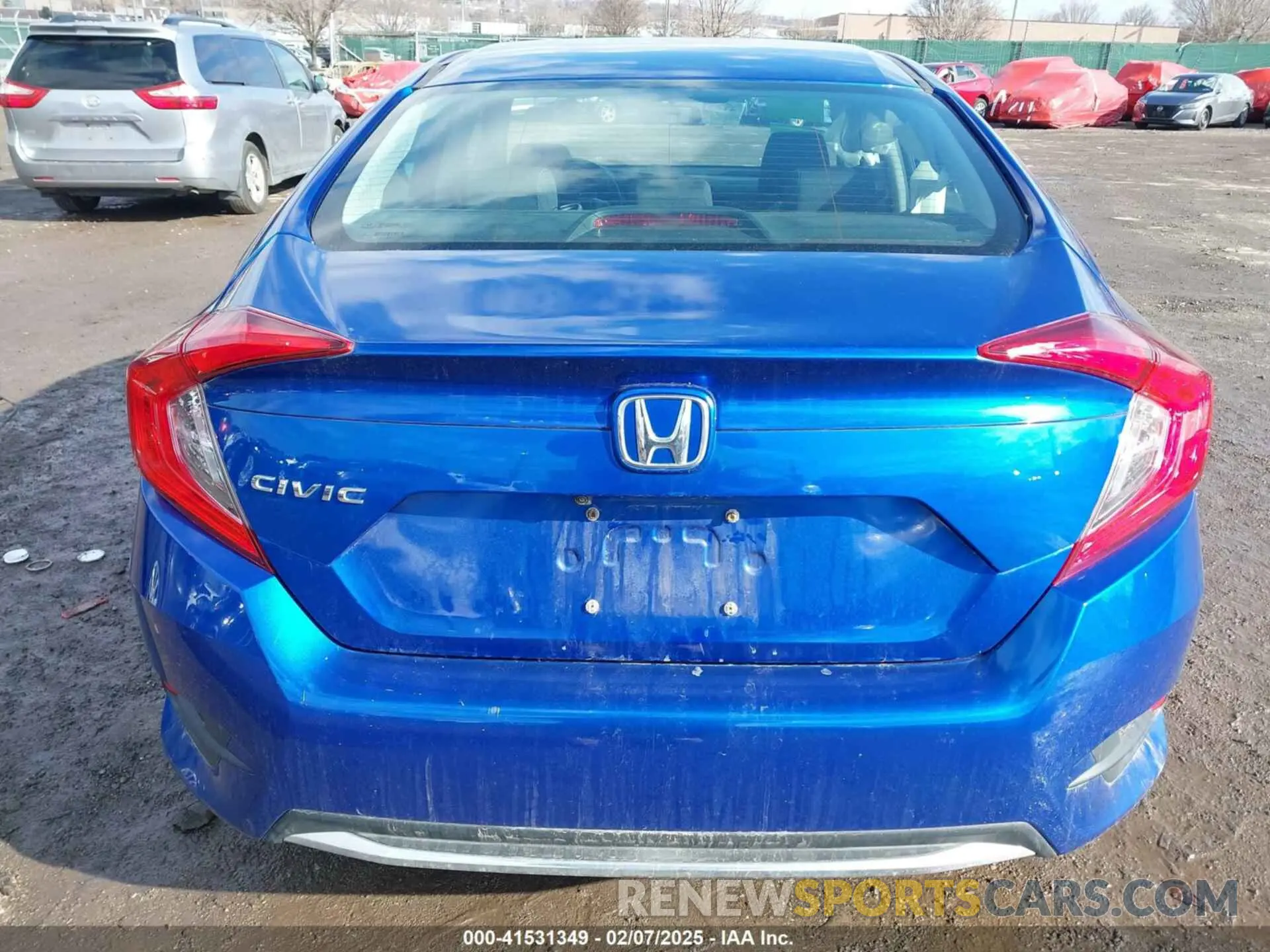 16 Photograph of a damaged car 2HGFC2F6XMH540225 HONDA CIVIC 2021