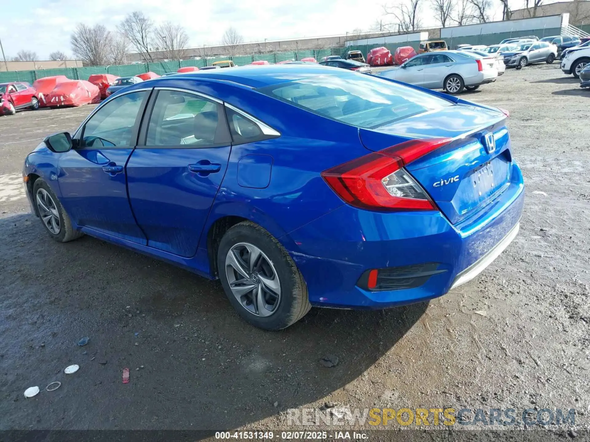 3 Photograph of a damaged car 2HGFC2F6XMH540225 HONDA CIVIC 2021
