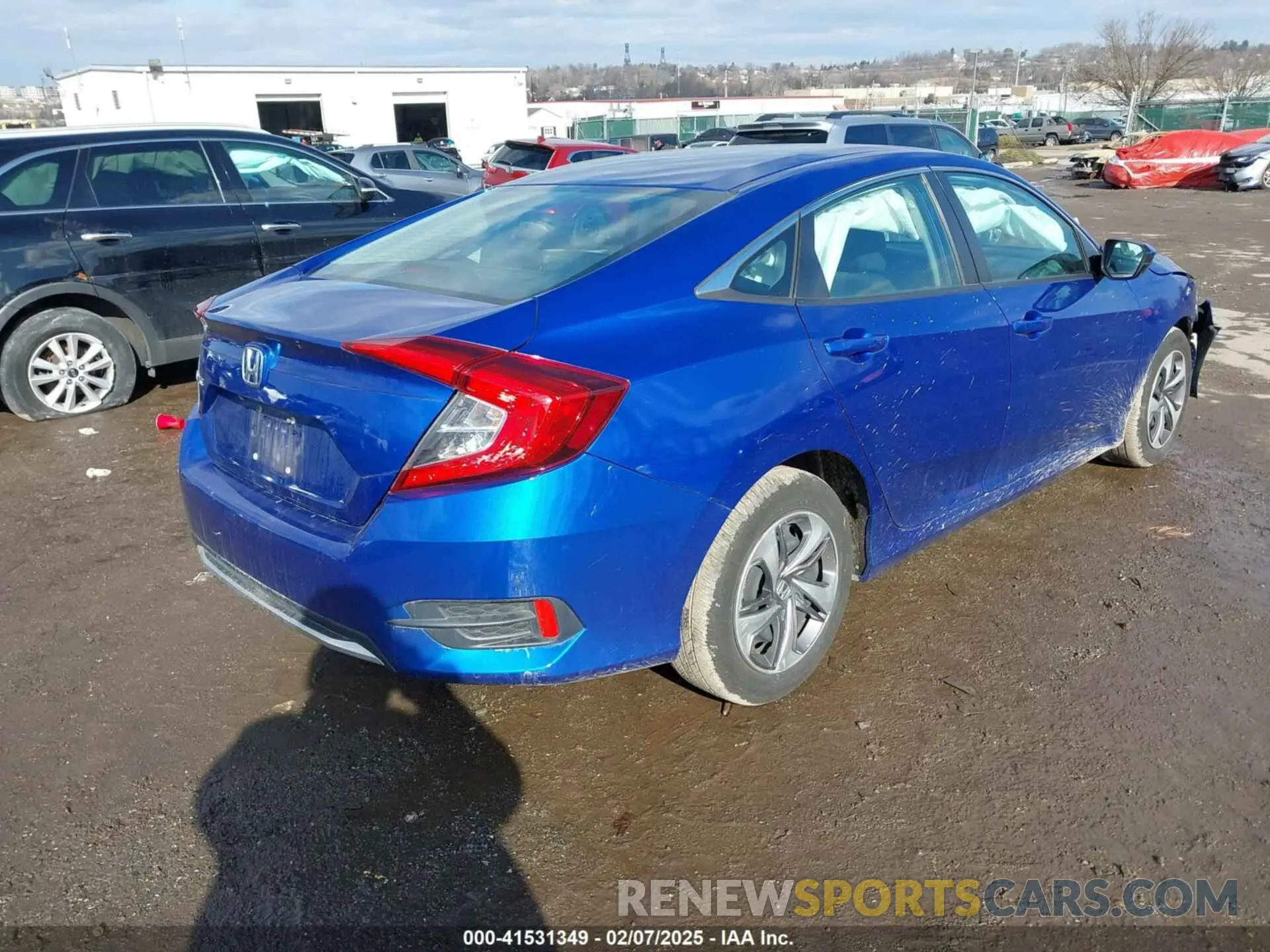 4 Photograph of a damaged car 2HGFC2F6XMH540225 HONDA CIVIC 2021