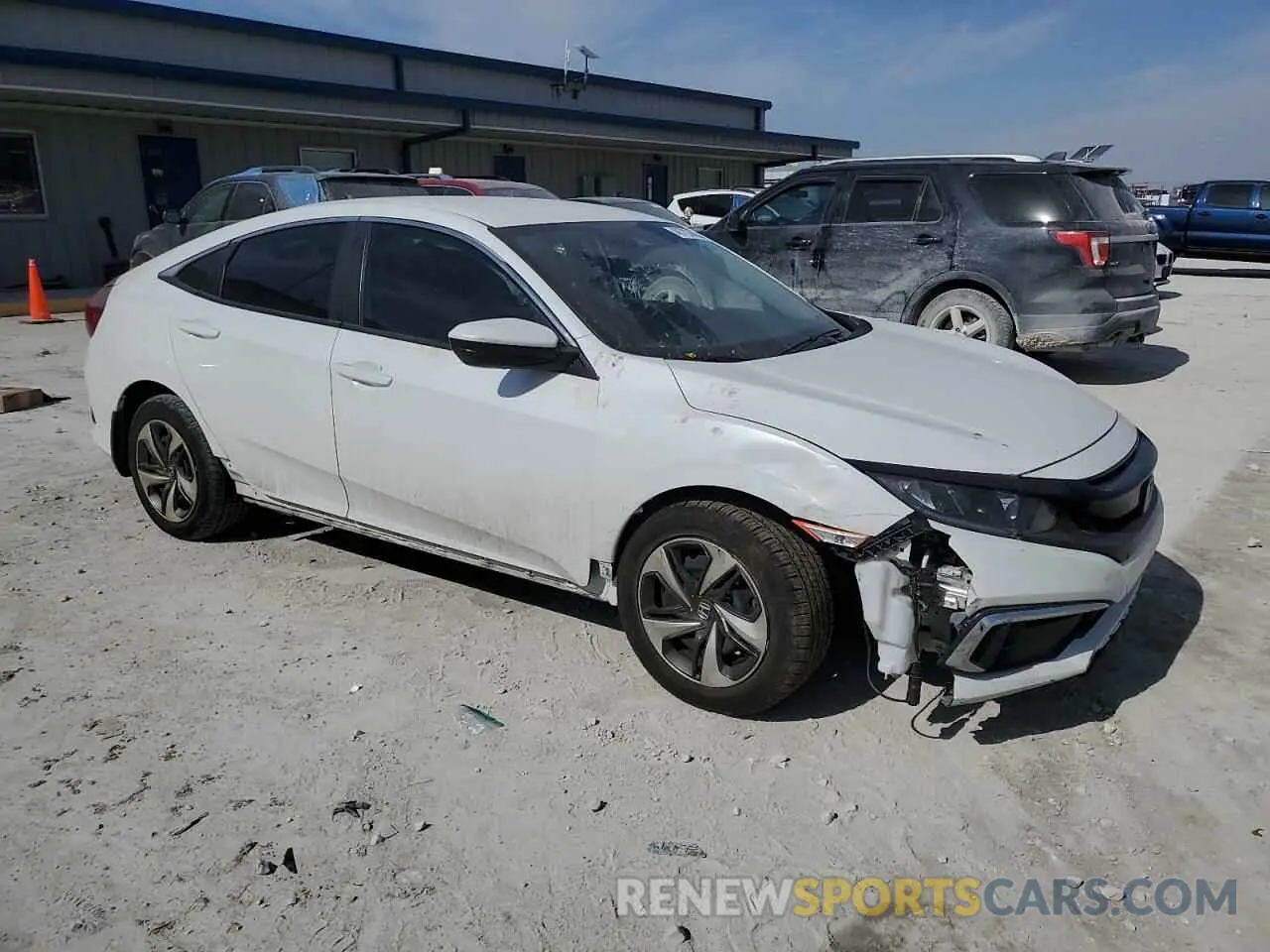 4 Photograph of a damaged car 2HGFC2F6XMH545408 HONDA CIVIC 2021