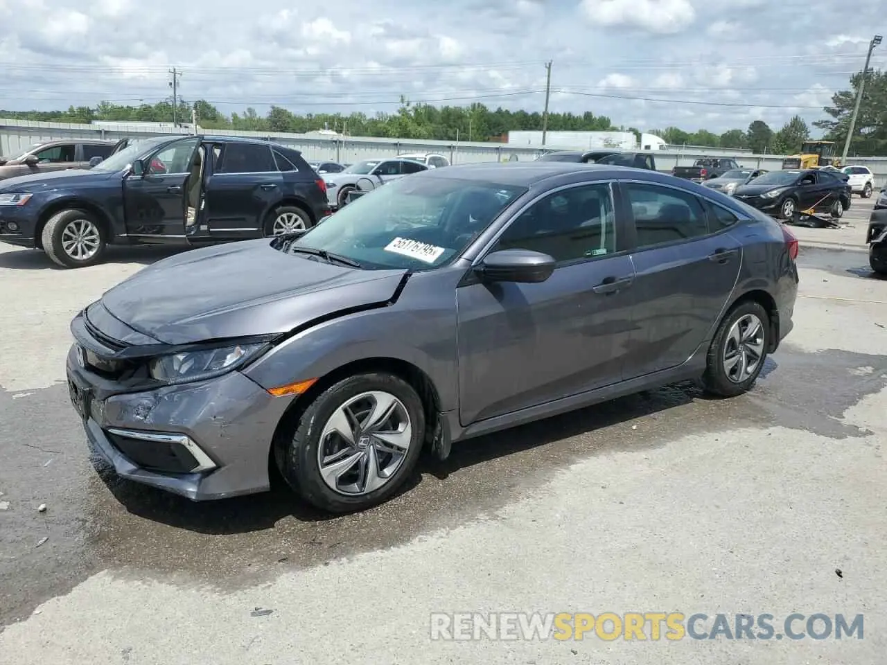 1 Photograph of a damaged car 2HGFC2F6XMH551340 HONDA CIVIC 2021