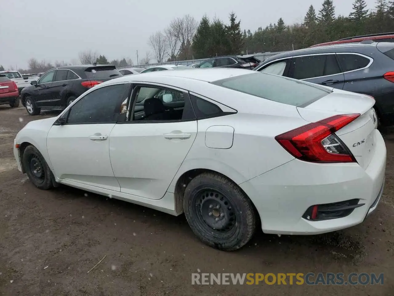 2 Photograph of a damaged car 2HGFC2F72MH016625 HONDA CIVIC 2021