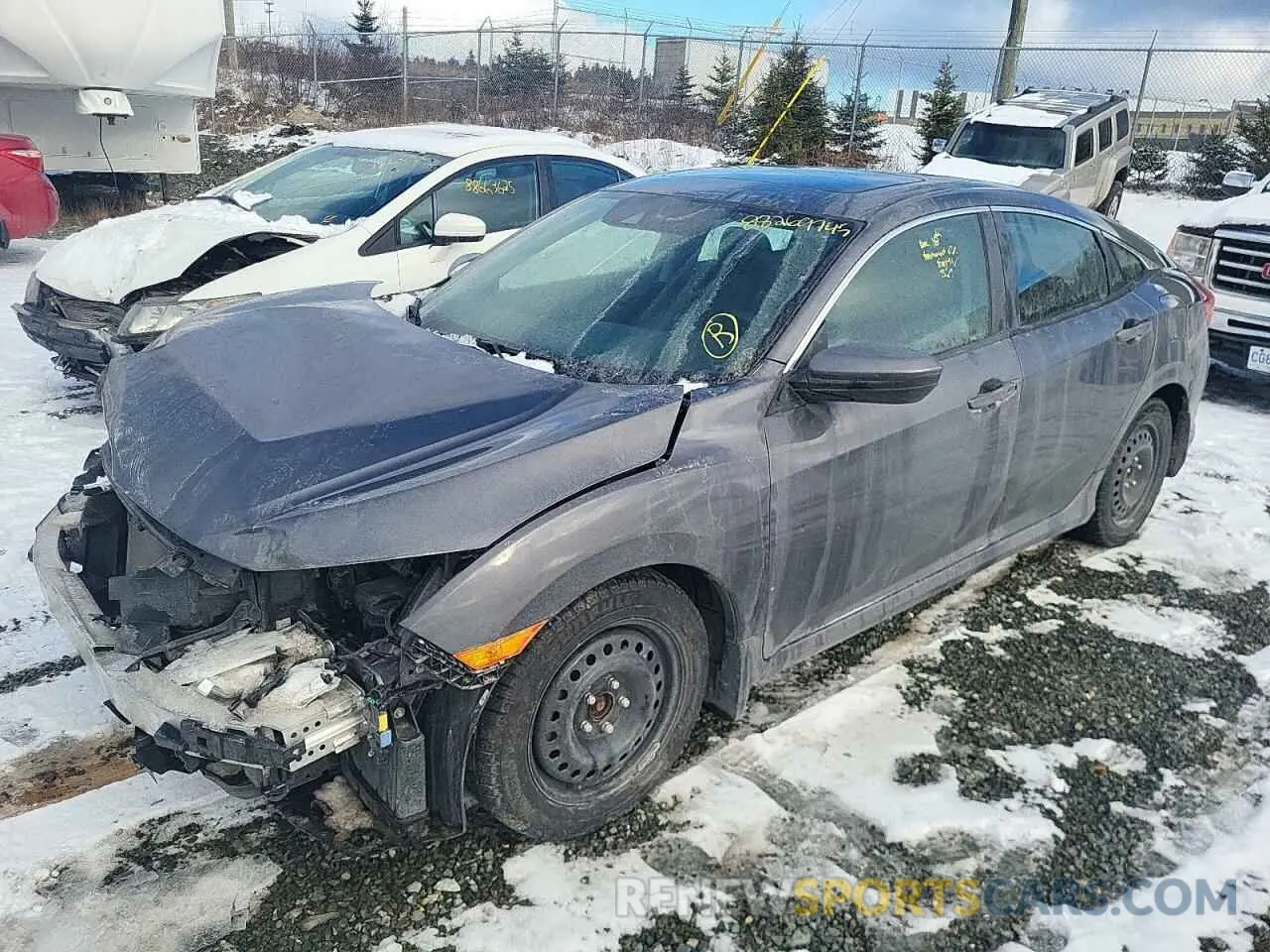 1 Фотография поврежденного автомобиля 2HGFC2F73MH011403 HONDA CIVIC 2021