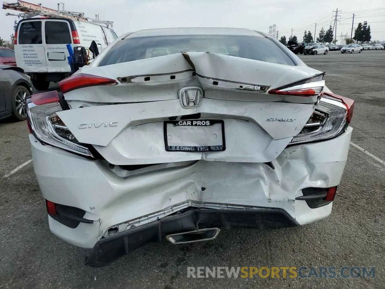 6 Фотография поврежденного автомобиля 2HGFC2F80MH503427 HONDA CIVIC 2021