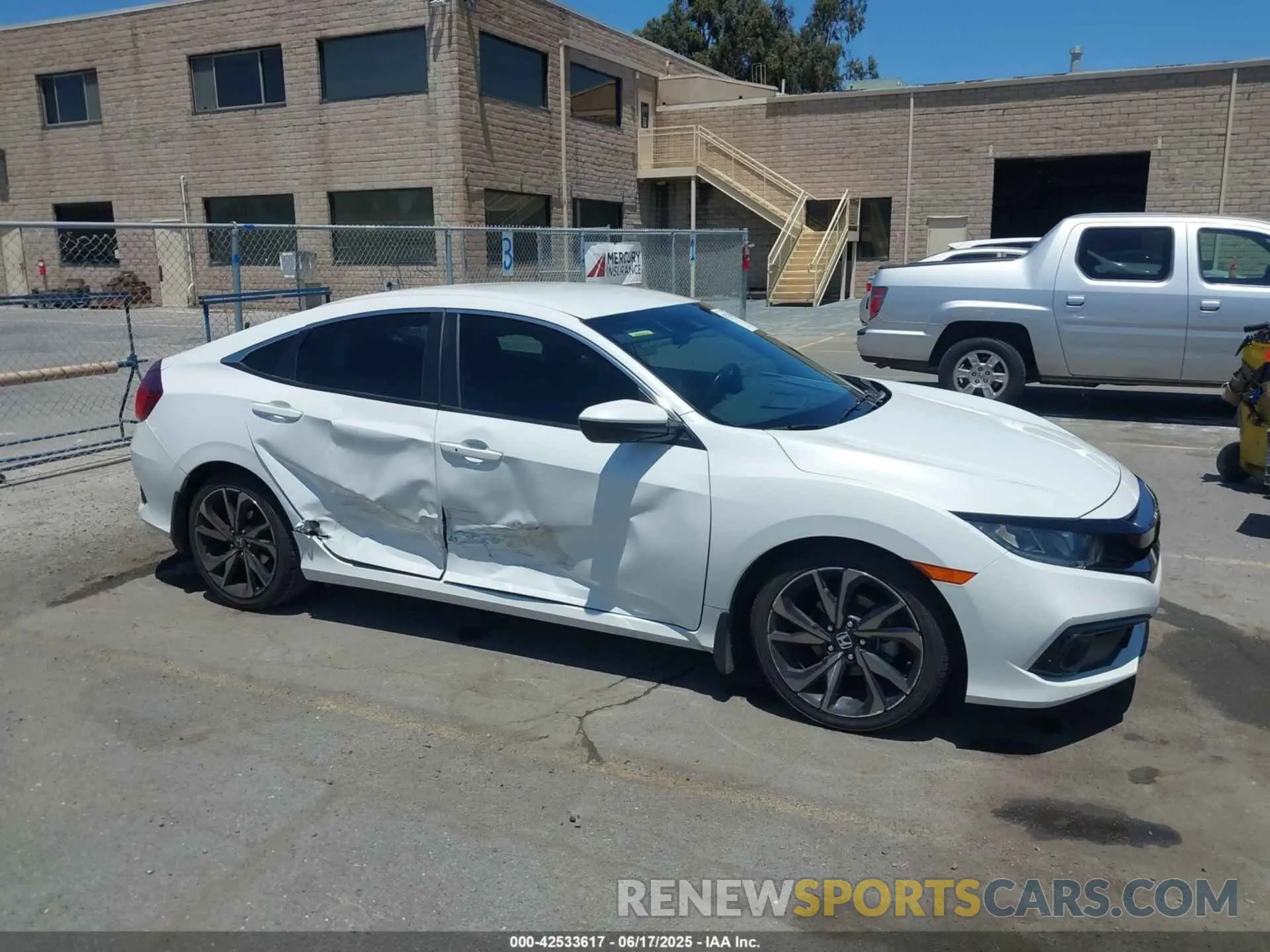 6 Photograph of a damaged car 2HGFC2F80MH504657 HONDA CIVIC 2021