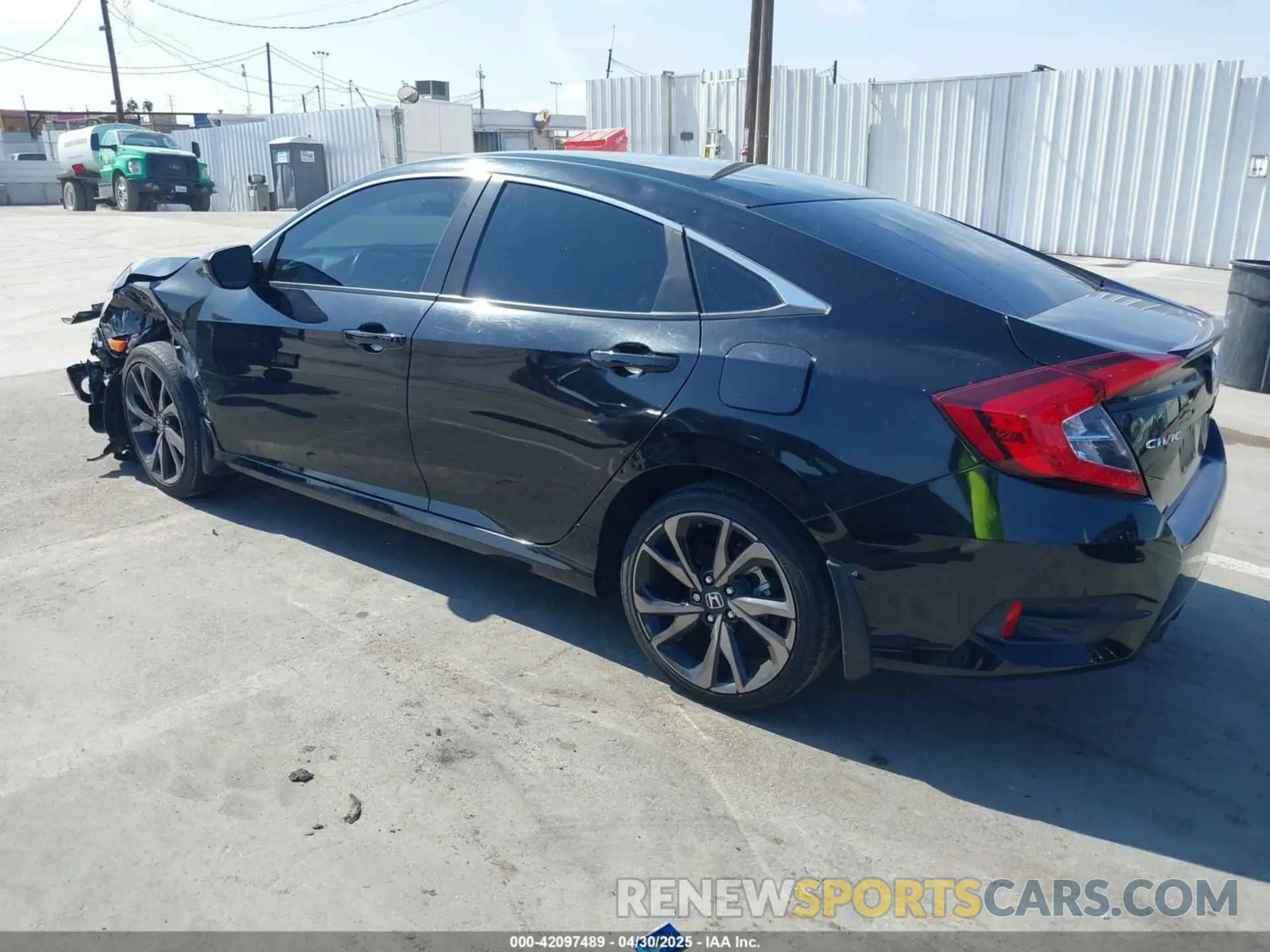 3 Photograph of a damaged car 2HGFC2F80MH529493 HONDA CIVIC 2021