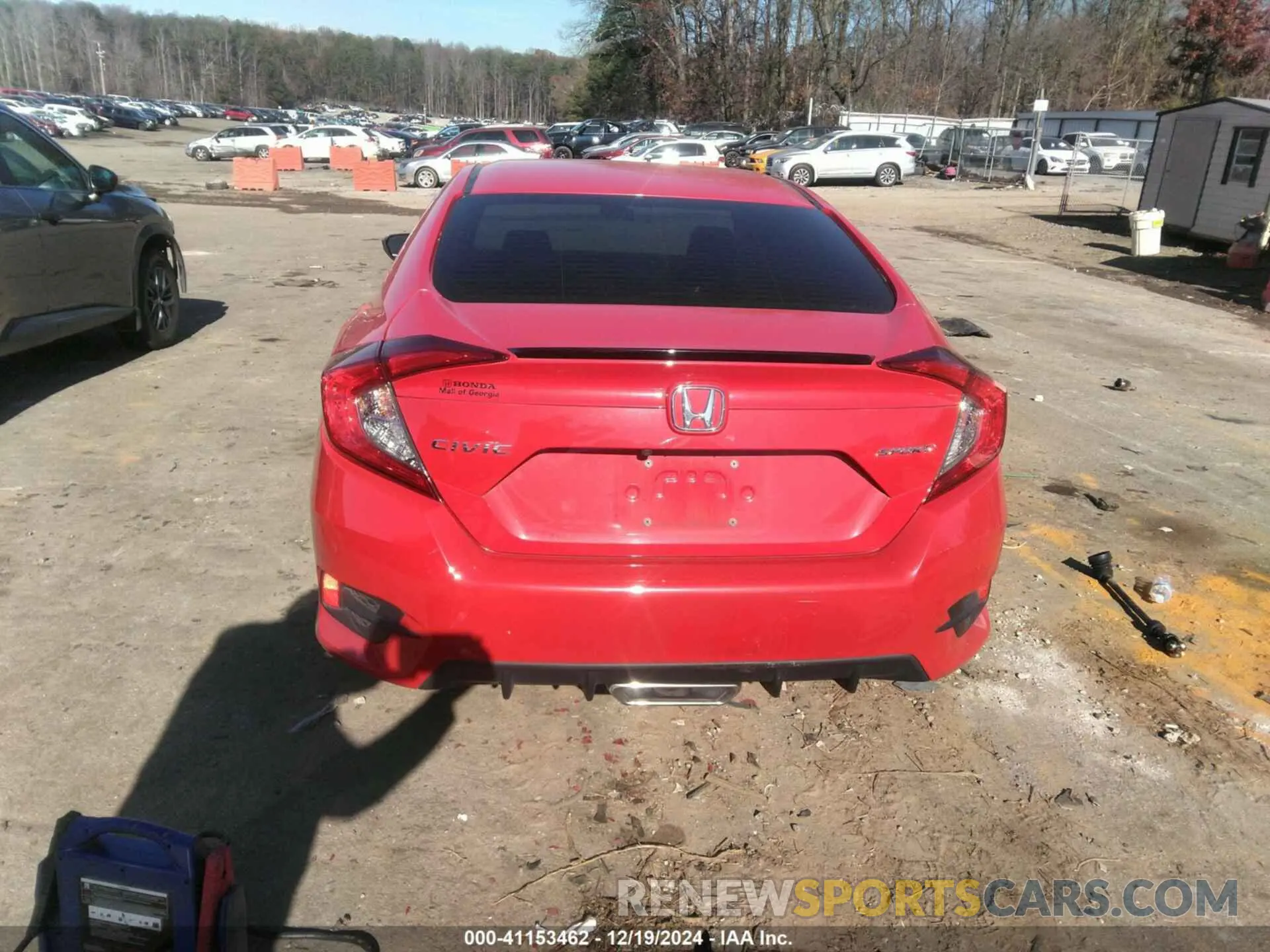 16 Photograph of a damaged car 2HGFC2F80MH537660 HONDA CIVIC 2021