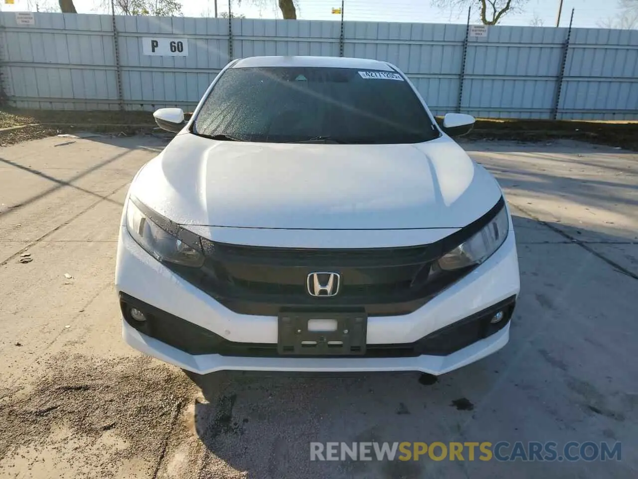 5 Фотография поврежденного автомобиля 2HGFC2F80MH542356 HONDA CIVIC 2021