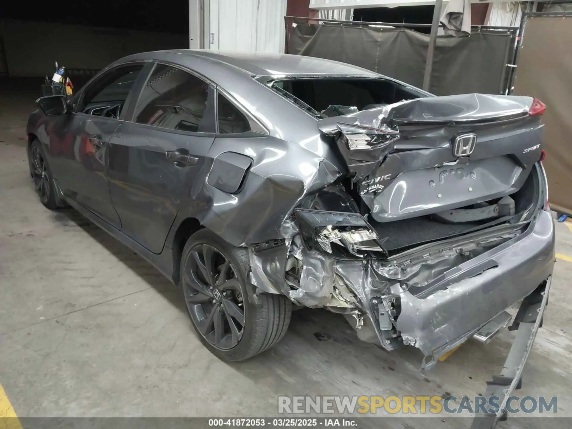 3 Фотография поврежденного автомобиля 2HGFC2F80MH545483 HONDA CIVIC 2021