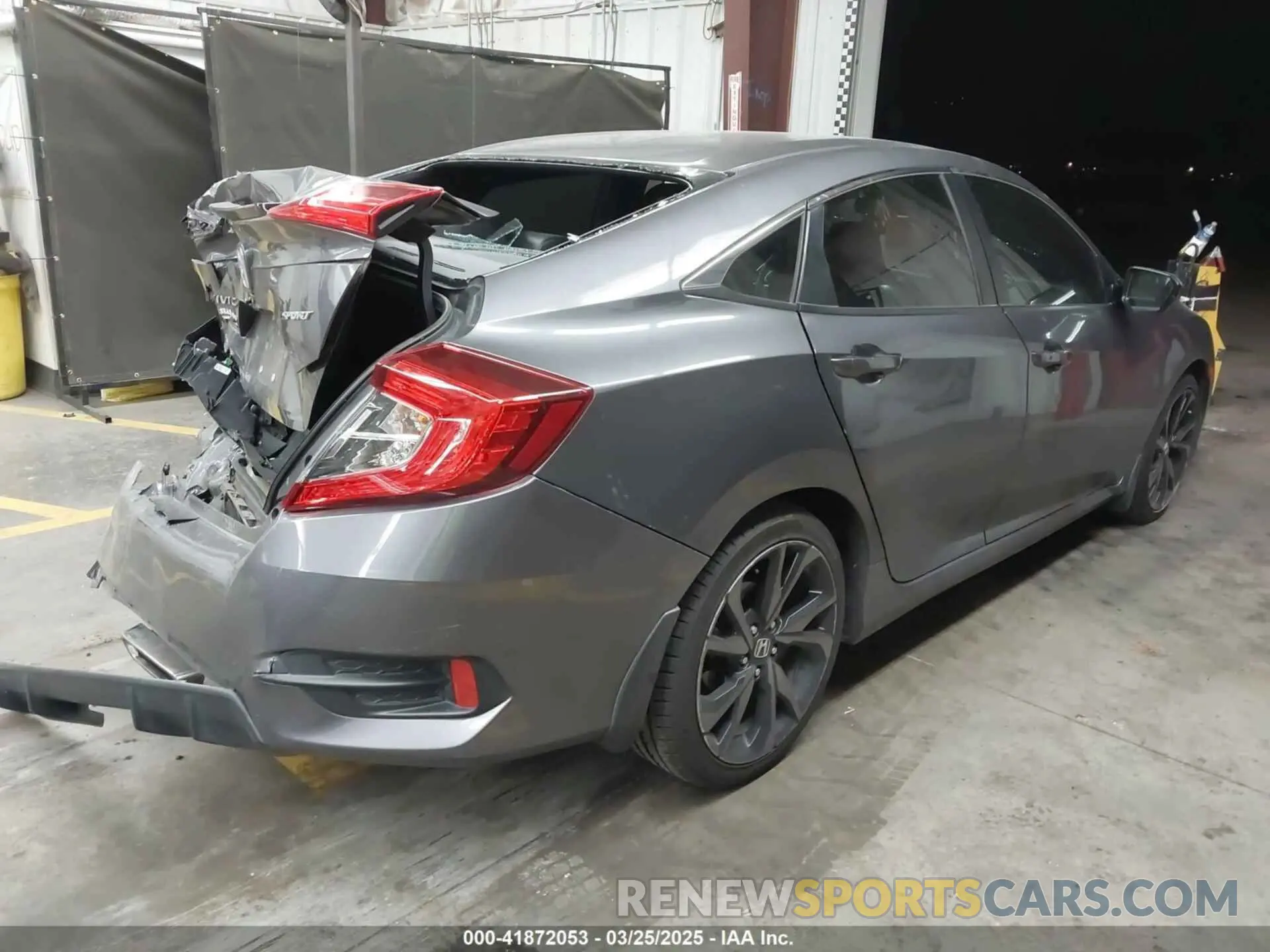 4 Фотография поврежденного автомобиля 2HGFC2F80MH545483 HONDA CIVIC 2021