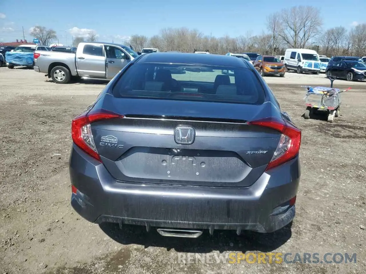 6 Фотография поврежденного автомобиля 2HGFC2F80MH548674 HONDA CIVIC 2021