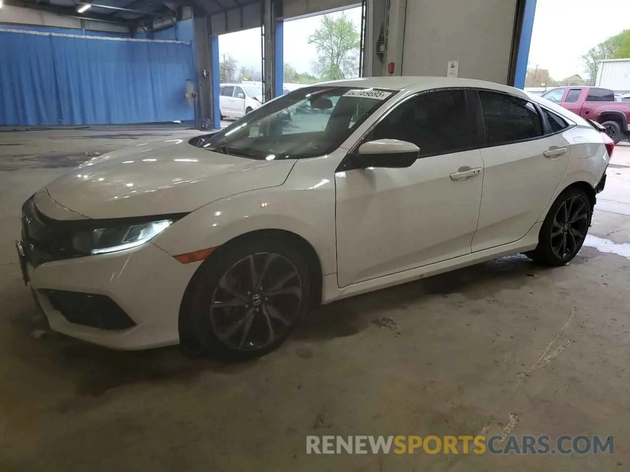 1 Photograph of a damaged car 2HGFC2F80MH557388 HONDA CIVIC 2021