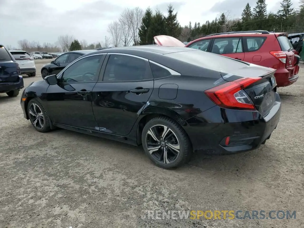 2 Фотография поврежденного автомобиля 2HGFC2F81MH006628 HONDA CIVIC 2021