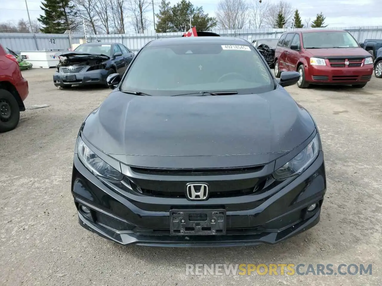 5 Фотография поврежденного автомобиля 2HGFC2F81MH006628 HONDA CIVIC 2021