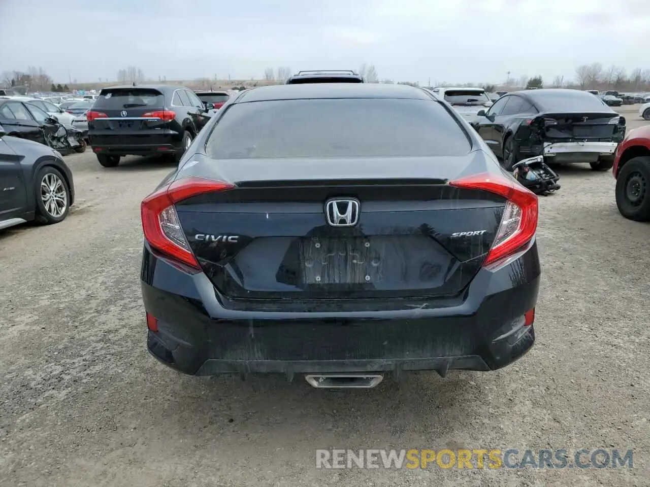 6 Фотография поврежденного автомобиля 2HGFC2F81MH006628 HONDA CIVIC 2021