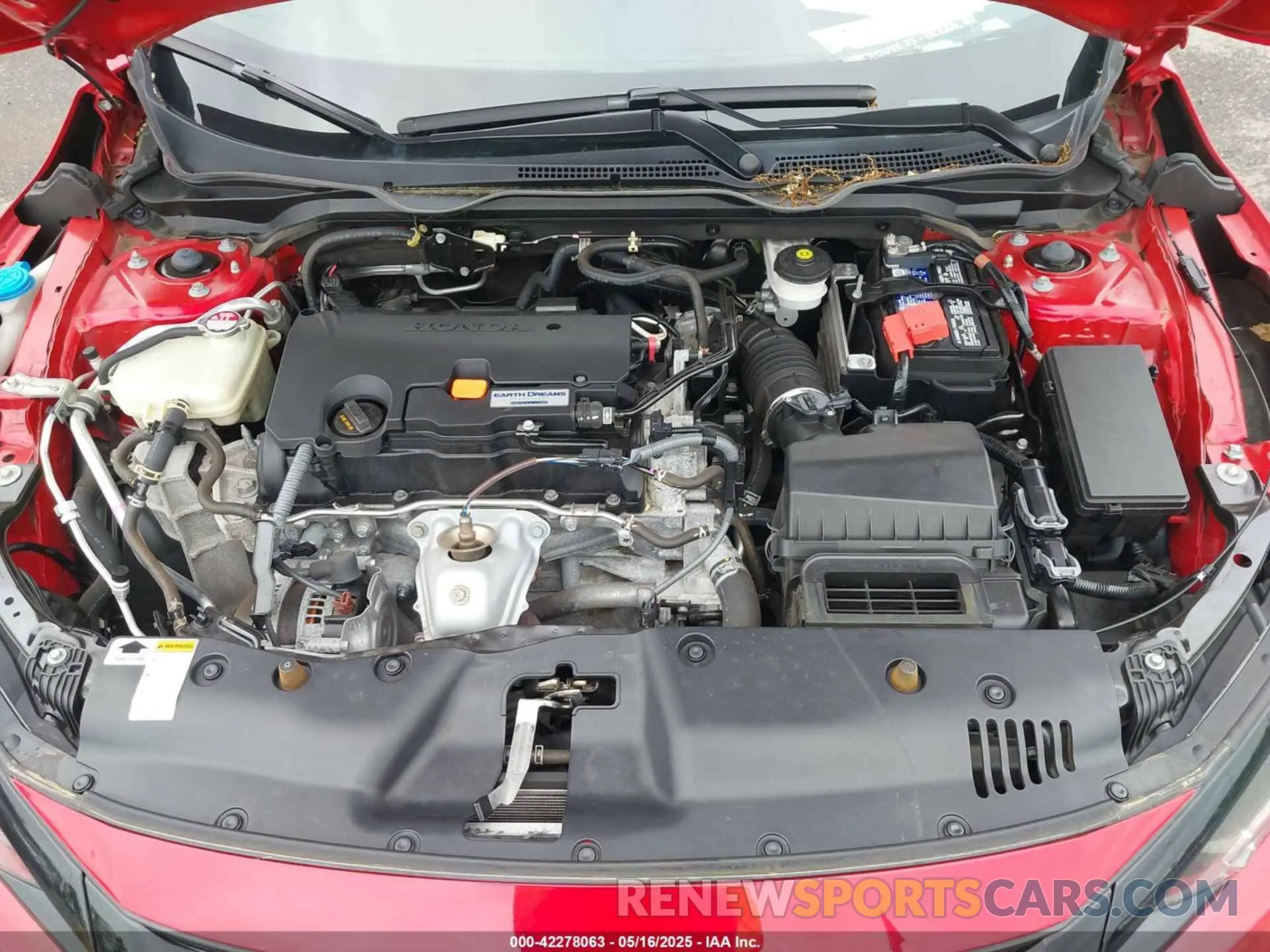 10 Фотография поврежденного автомобиля 2HGFC2F81MH520687 HONDA CIVIC 2021