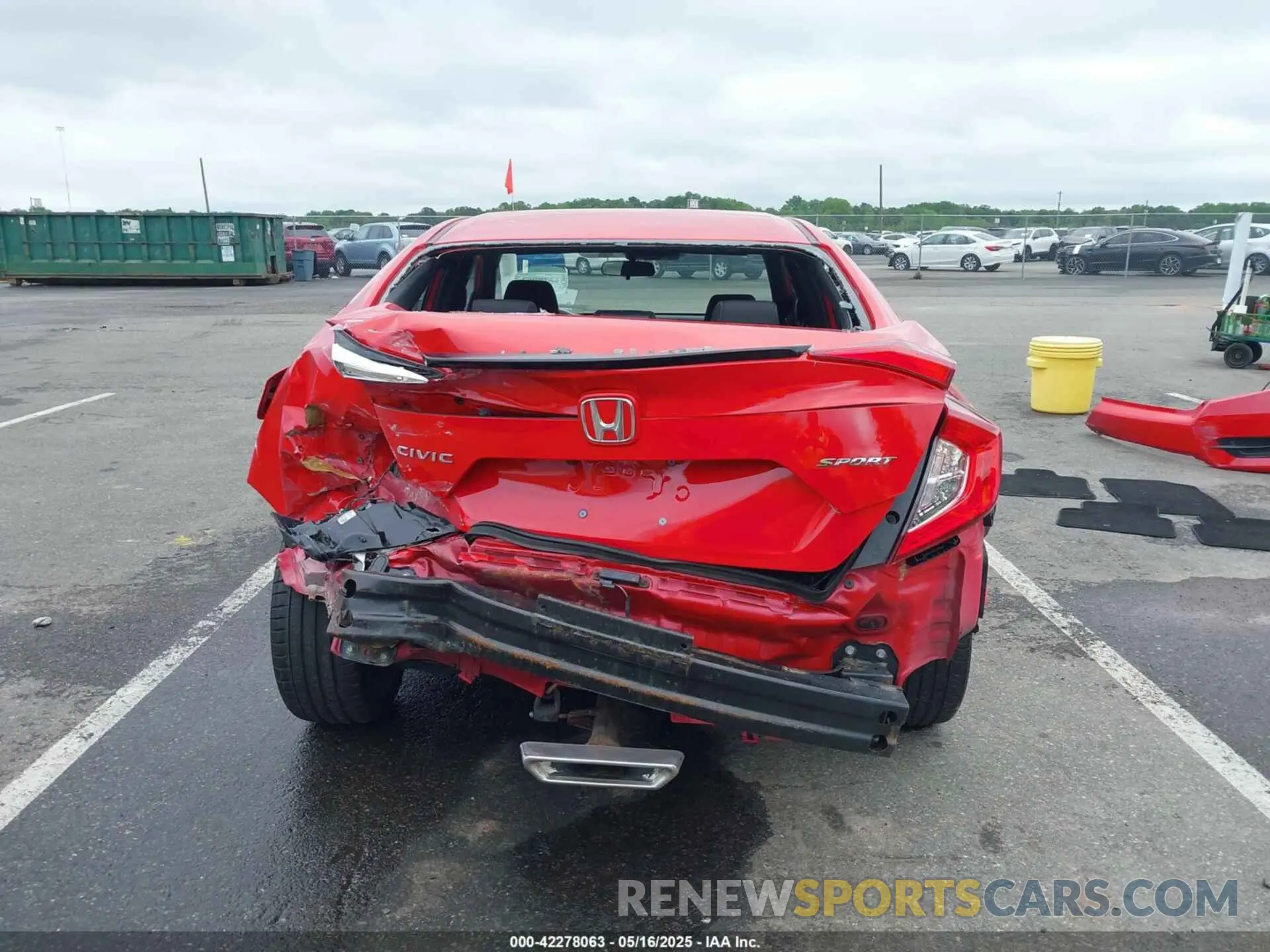 16 Фотография поврежденного автомобиля 2HGFC2F81MH520687 HONDA CIVIC 2021