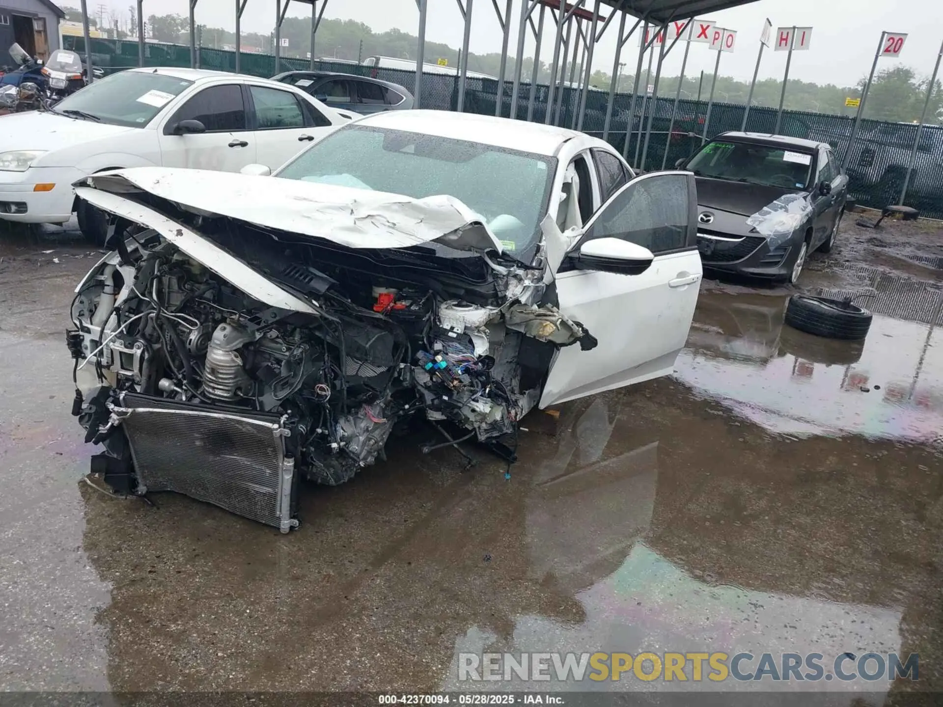 2 Photograph of a damaged car 2HGFC2F81MH522388 HONDA CIVIC 2021