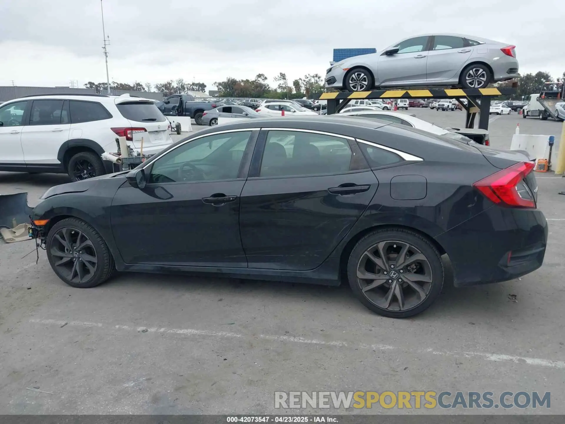15 Photograph of a damaged car 2HGFC2F81MH534850 HONDA CIVIC 2021