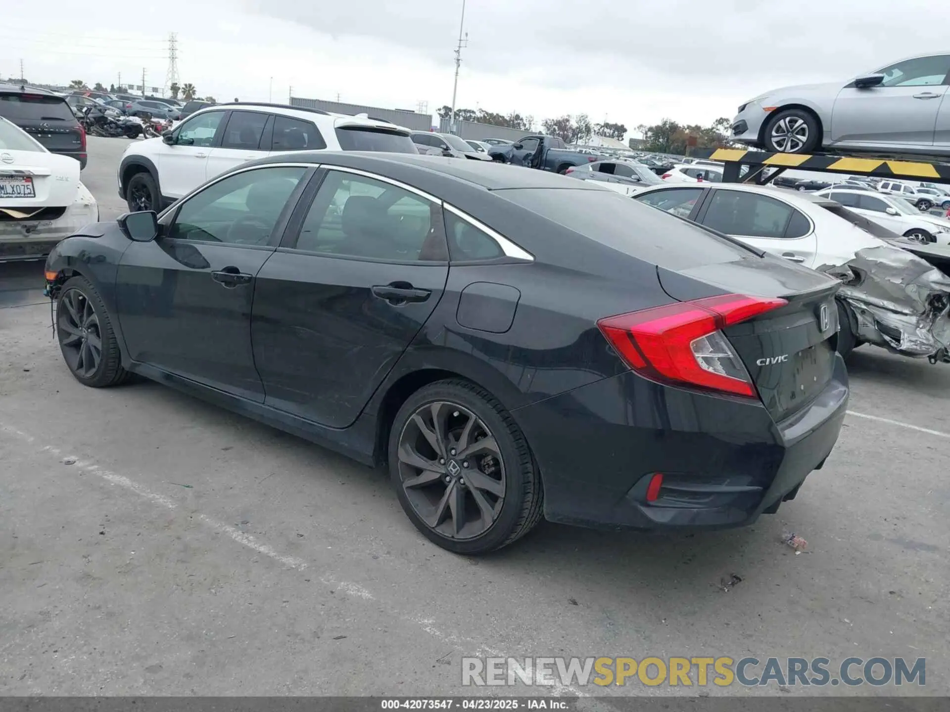 3 Photograph of a damaged car 2HGFC2F81MH534850 HONDA CIVIC 2021
