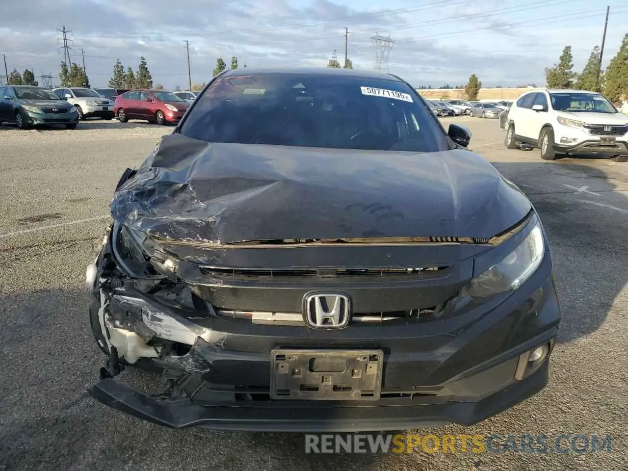 5 Фотография поврежденного автомобиля 2HGFC2F81MH537604 HONDA CIVIC 2021