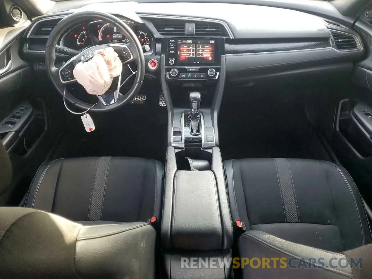 8 Фотография поврежденного автомобиля 2HGFC2F81MH537604 HONDA CIVIC 2021