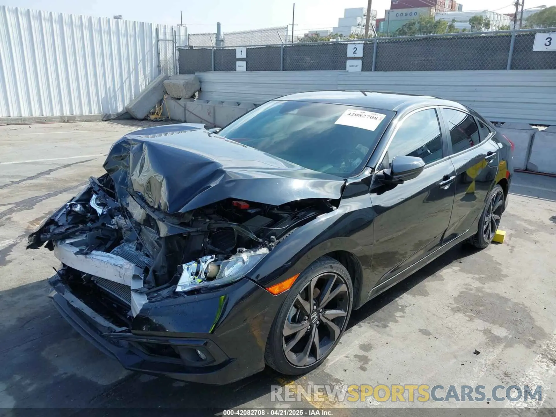 2 Photograph of a damaged car 2HGFC2F82MH534808 HONDA CIVIC 2021