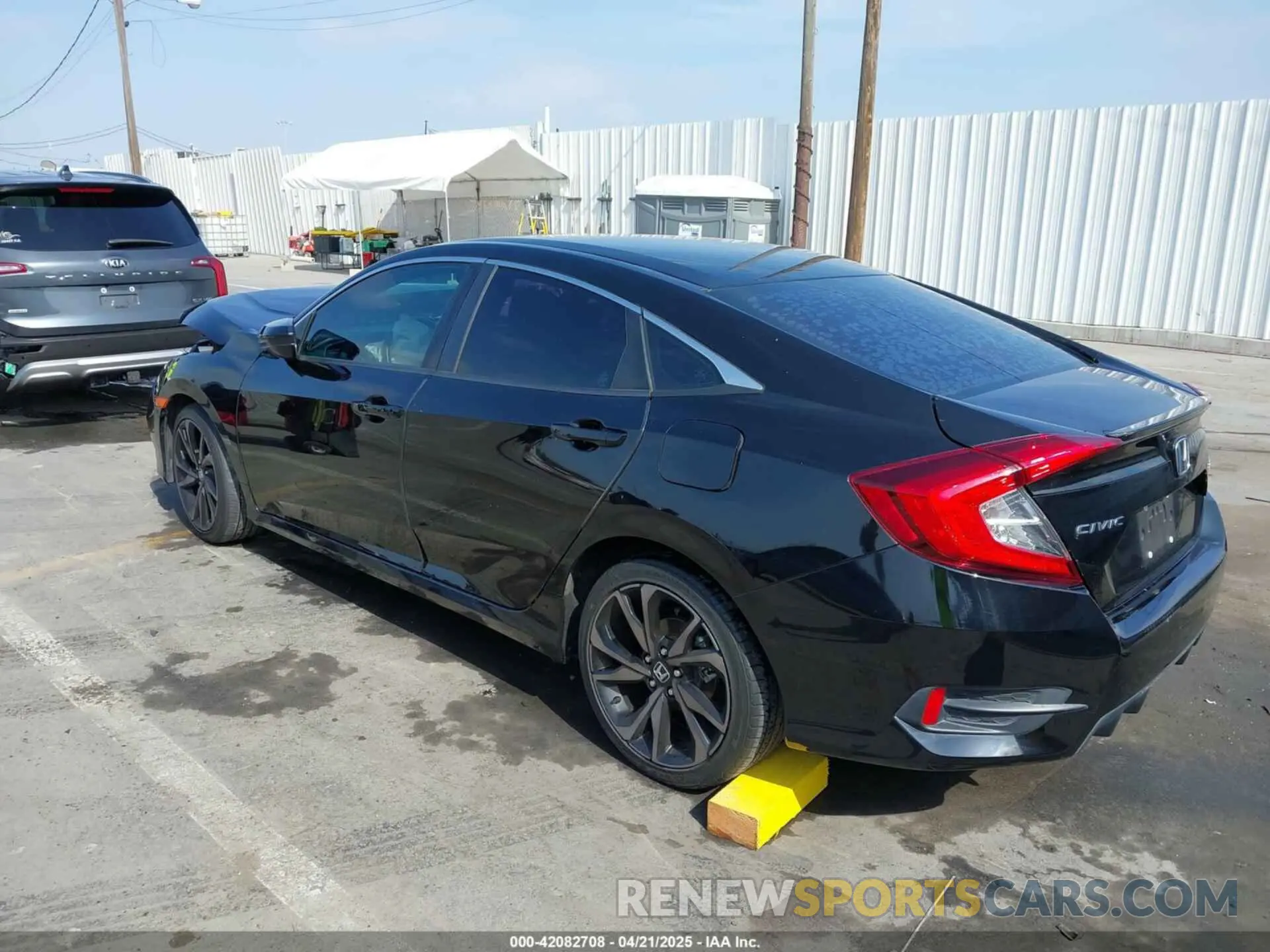 3 Photograph of a damaged car 2HGFC2F82MH534808 HONDA CIVIC 2021