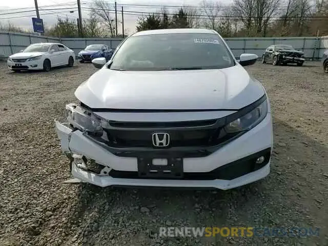 11 Photograph of a damaged car 2HGFC2F82MH542004 HONDA CIVIC 2021