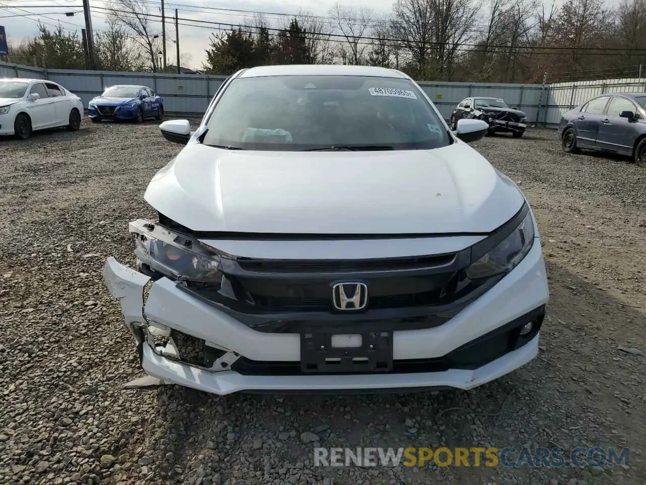 5 Photograph of a damaged car 2HGFC2F82MH542004 HONDA CIVIC 2021
