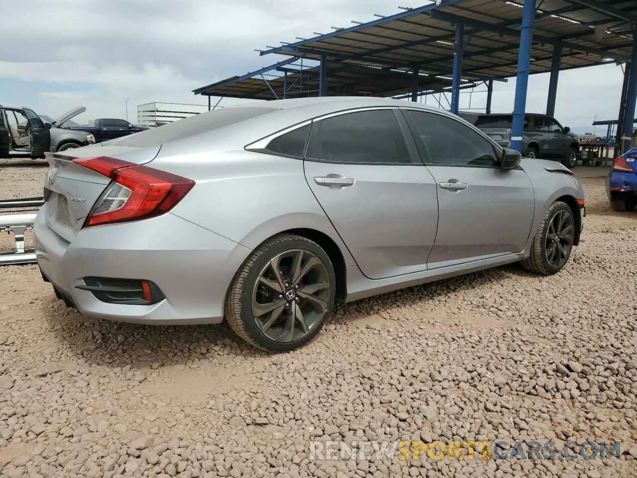 3 Фотография поврежденного автомобиля 2HGFC2F82MH543055 HONDA CIVIC 2021