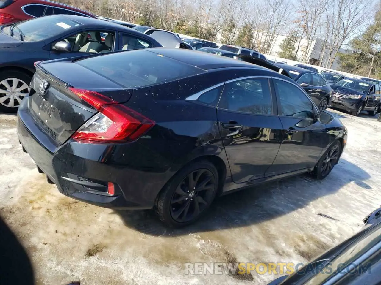 3 Фотография поврежденного автомобиля 2HGFC2F82MH545727 HONDA CIVIC 2021
