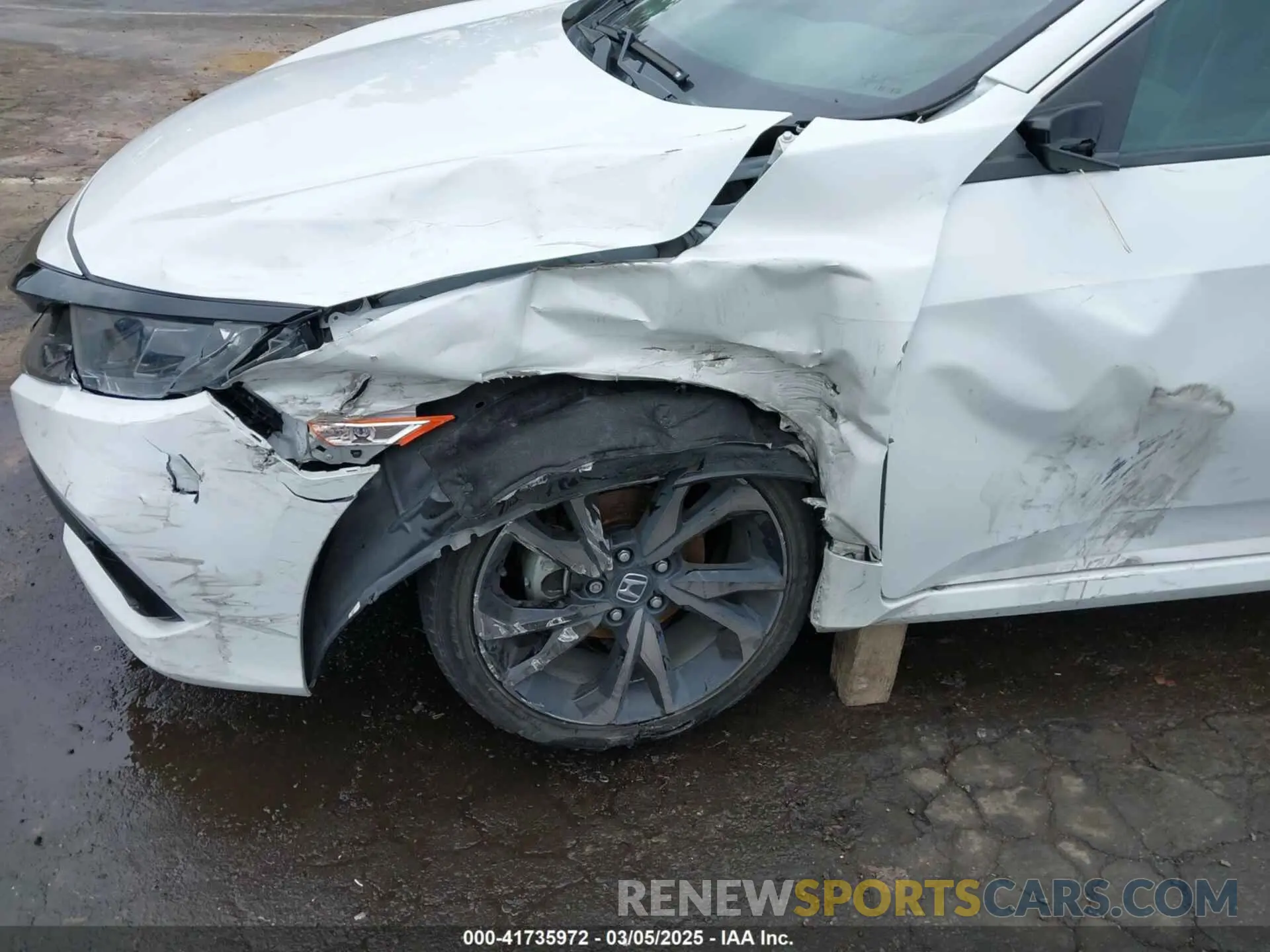 6 Photograph of a damaged car 2HGFC2F82MH549714 HONDA CIVIC 2021