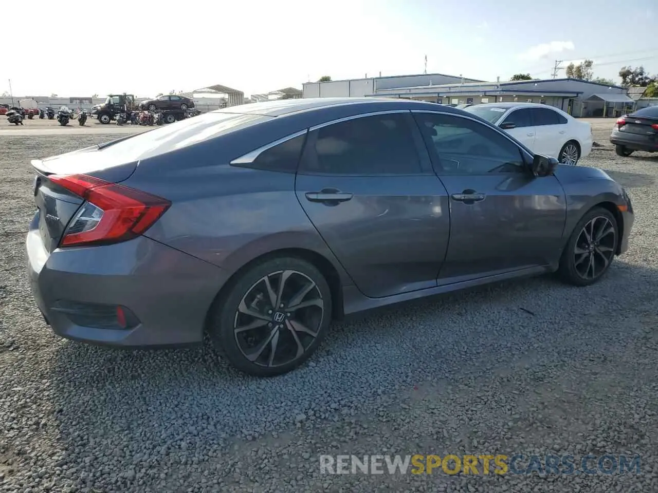 3 Photograph of a damaged car 2HGFC2F82MH554394 HONDA CIVIC 2021