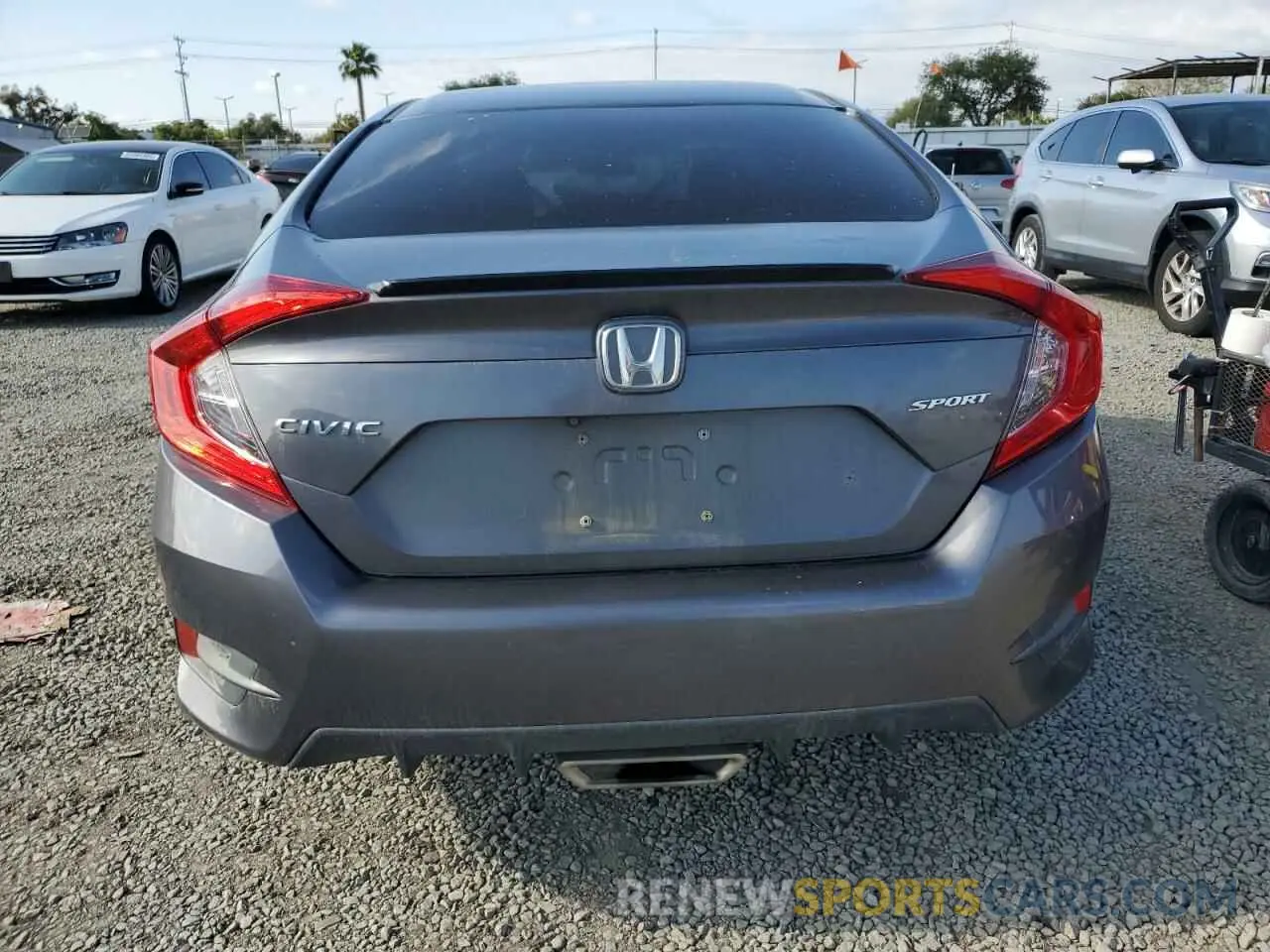 6 Photograph of a damaged car 2HGFC2F82MH554394 HONDA CIVIC 2021