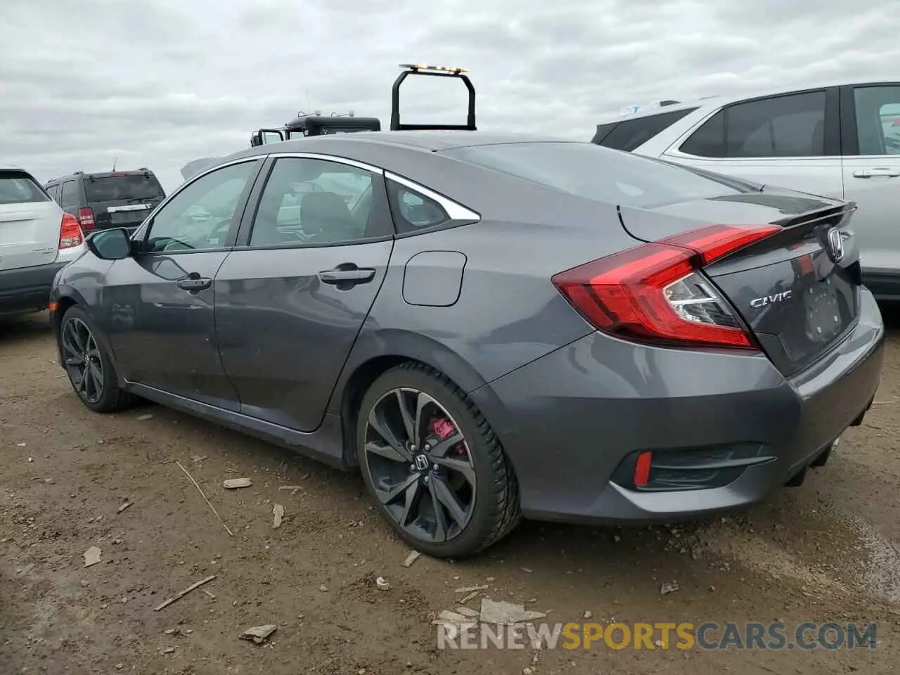 2 Photograph of a damaged car 2HGFC2F82MH555514 HONDA CIVIC 2021