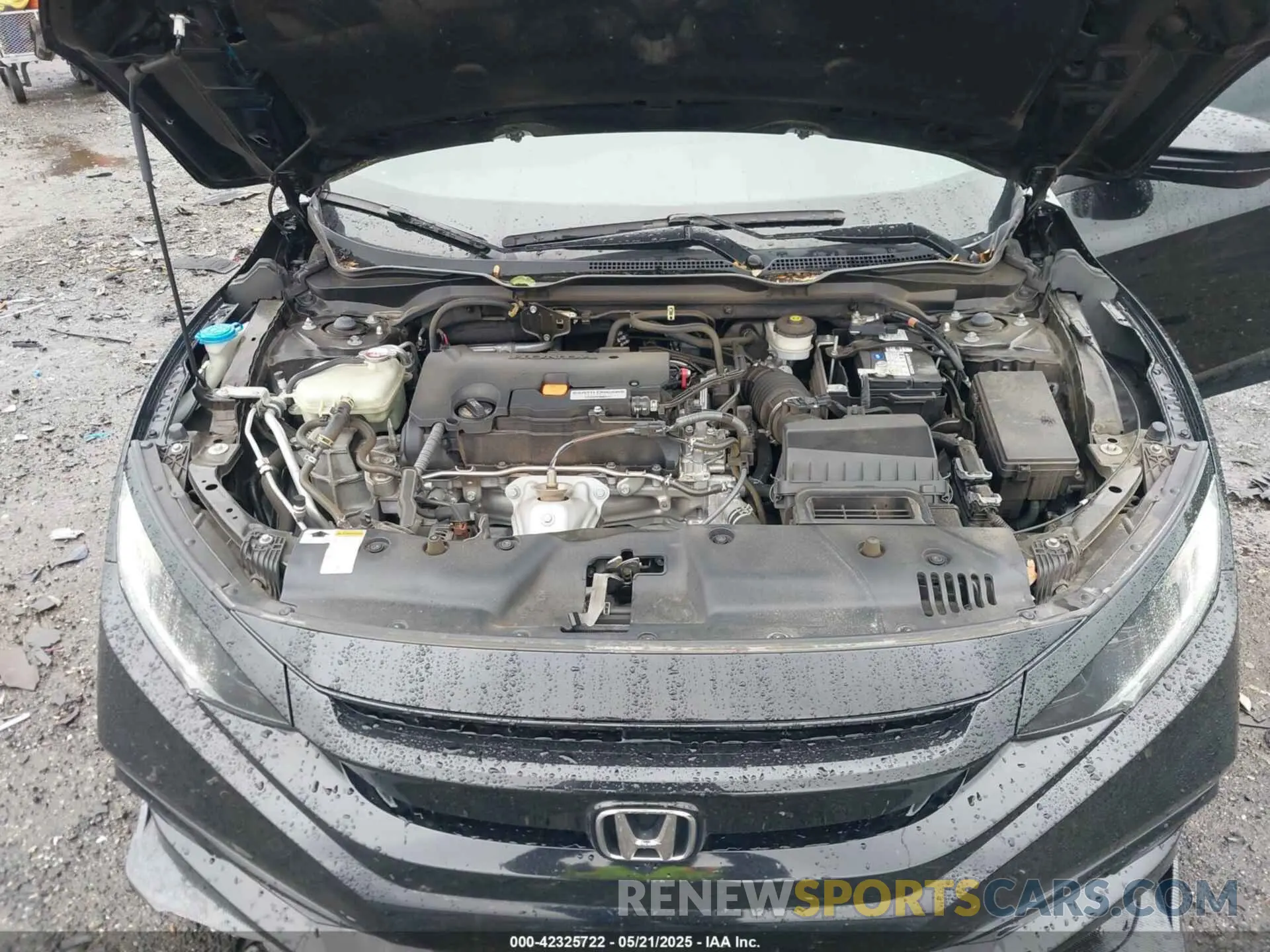 10 Photograph of a damaged car 2HGFC2F83MH521744 HONDA CIVIC 2021