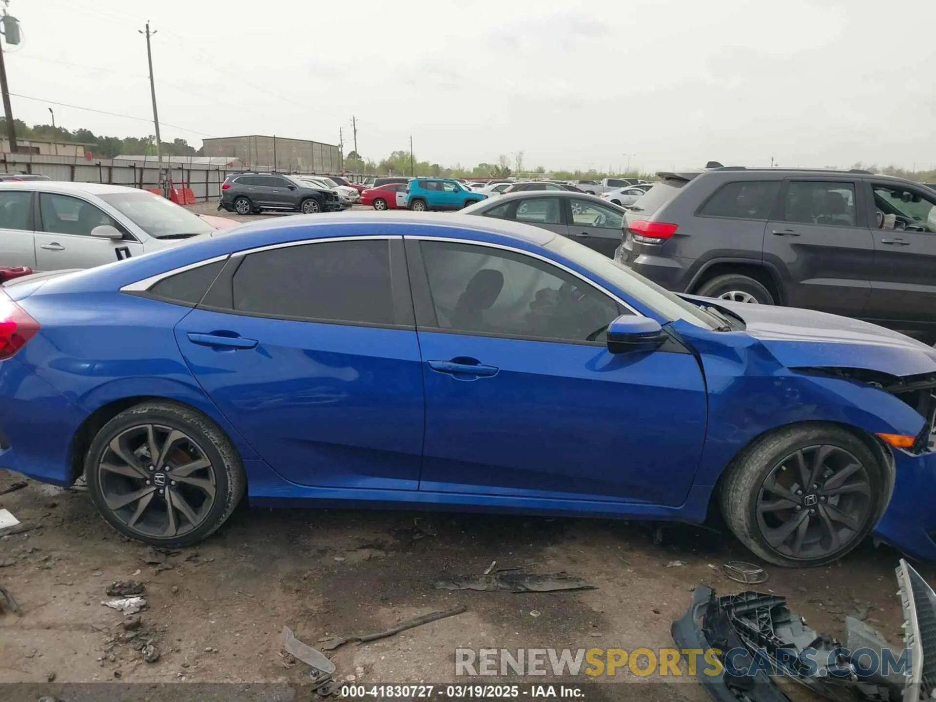 14 Photograph of a damaged car 2HGFC2F83MH532226 HONDA CIVIC 2021