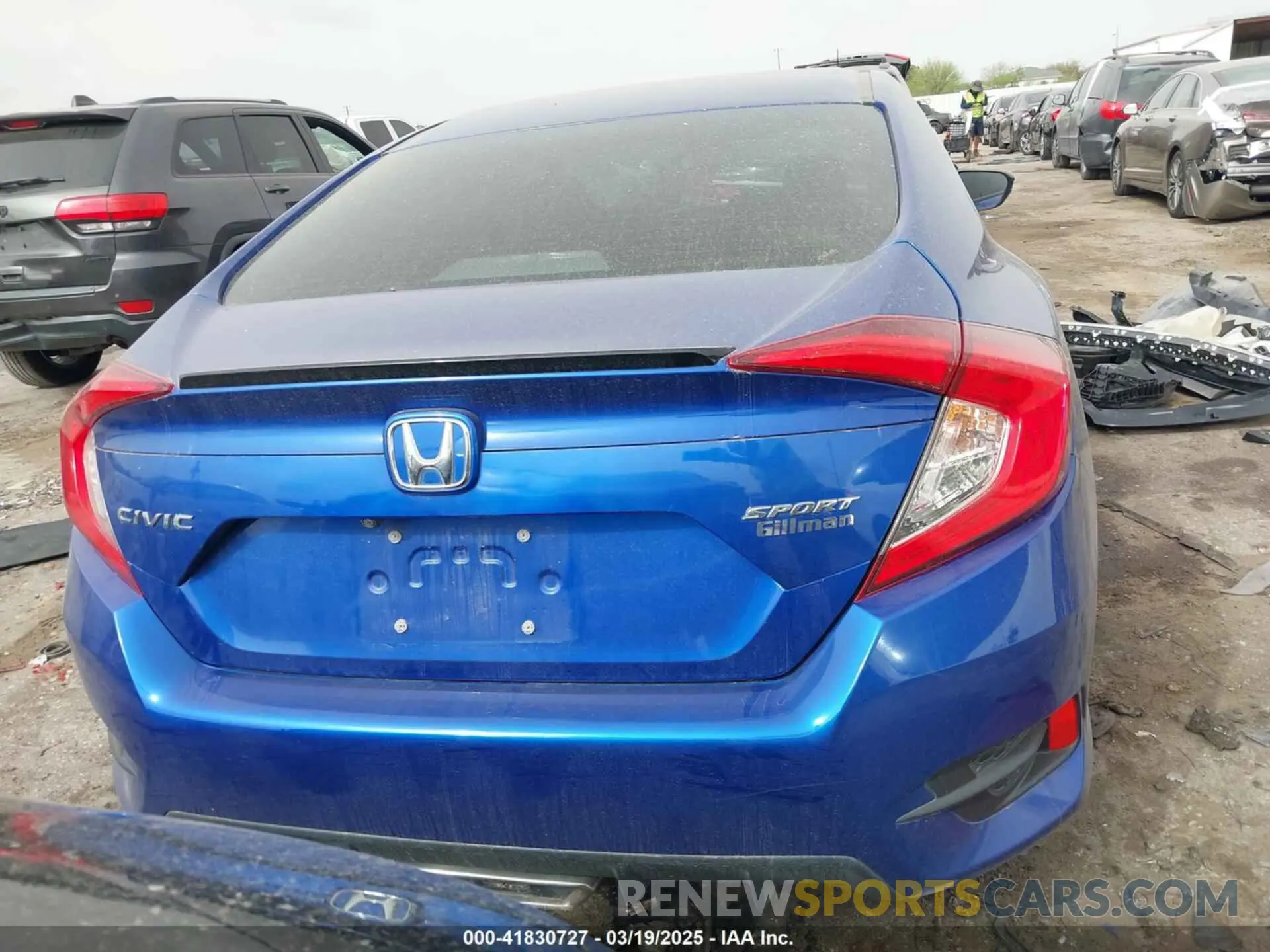 17 Photograph of a damaged car 2HGFC2F83MH532226 HONDA CIVIC 2021