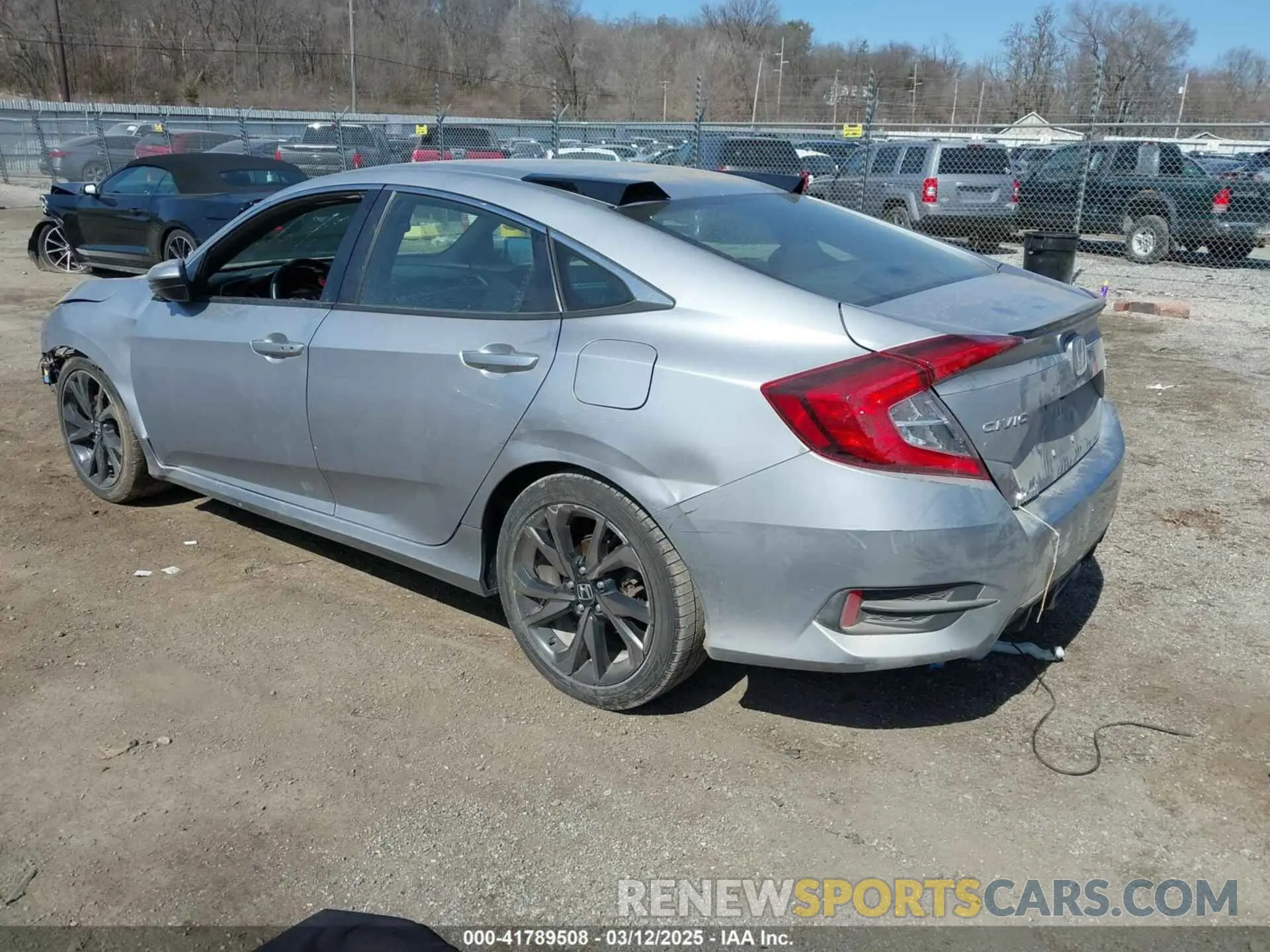 3 Photograph of a damaged car 2HGFC2F83MH540939 HONDA CIVIC 2021