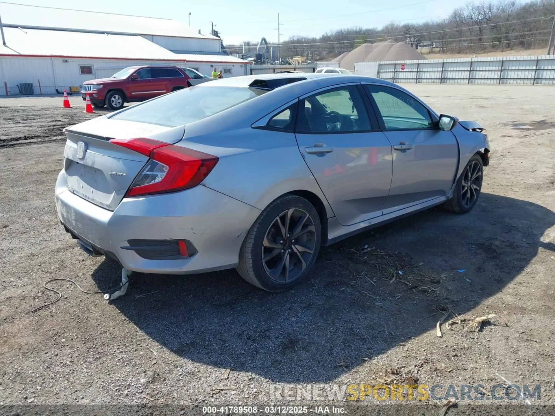 4 Photograph of a damaged car 2HGFC2F83MH540939 HONDA CIVIC 2021