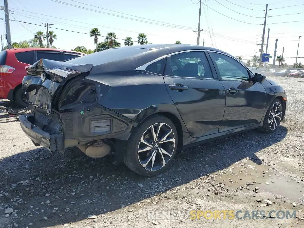 3 Photograph of a damaged car 2HGFC2F83MH556056 HONDA CIVIC 2021