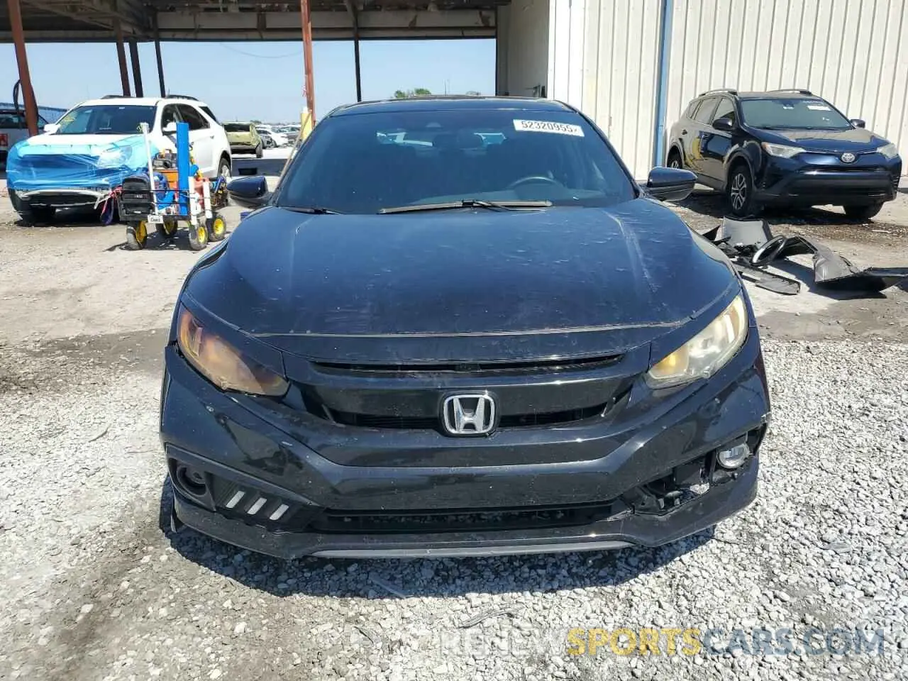 5 Photograph of a damaged car 2HGFC2F83MH556056 HONDA CIVIC 2021